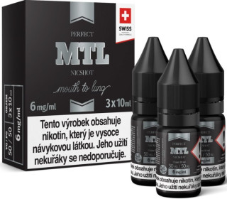 Báze JustVape MTL NicShot (50VG/50PG) 3x10ml - 6mg